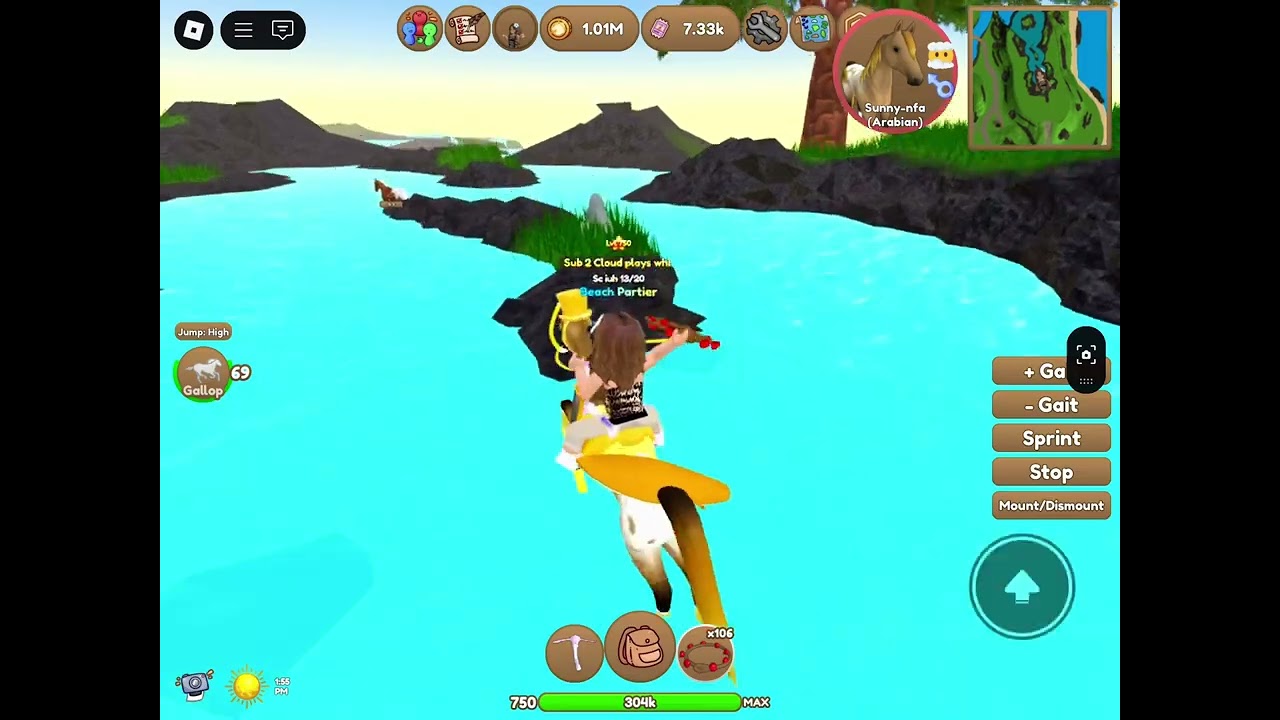 Tutorial on how to run jungle island without missing any horses