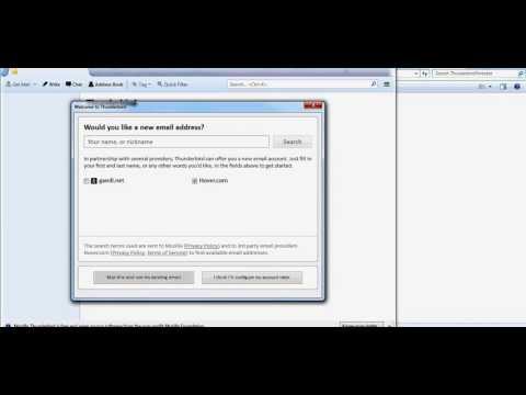 Tutorial SetUp e-mail To outlook/TunderBird