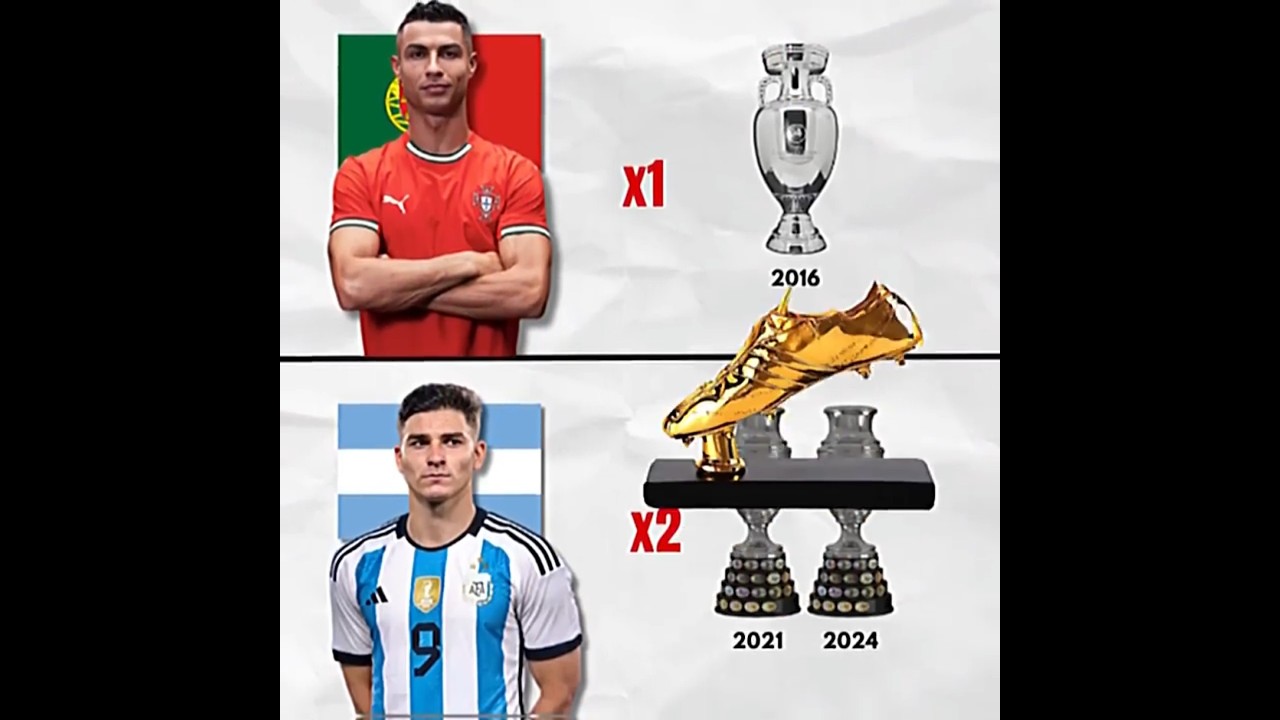 Cristiano Ronaldo vs Juli&aacute;n &Aacute;lvarez &ndash; The Battle of Trophies 🏆🔥