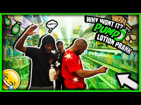 "why-wont-it-pump??"-lotion-squirt-prank!!