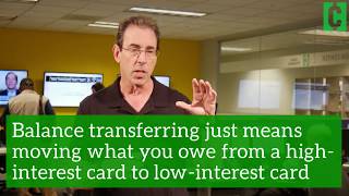 Balance transfers can help eliminate high-interest credit card debt