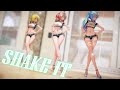 【ボーカロイド/VOCALOID】テト・ミク・リンでSISTAR(씨스타) - SHAKE IT【MMD】【4K】【カメラ配布/Camera DL】