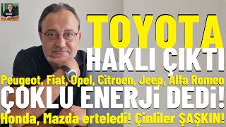 Toyota Hakli Çikti Peugeot, Fiat, Opel, Citroen Markaları Da Çoklu Enerji̇ Dedi