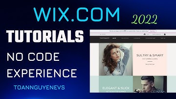 Hướng dẫn tạo trang web chuyên nghiệp 2023 - Wix tutorials | Beginner | No Code ☑️
