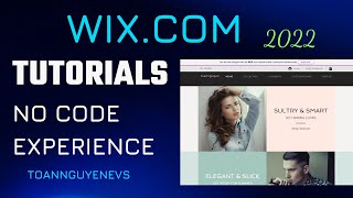 How to create a professional website 2023 - Wix tutorials | Beginner | No Code ☑️