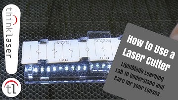 How To Use A Laser Cutter - Lightblade Learning Lab 10 Understand and Care for your Lenses