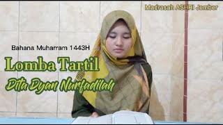 Juara Lomba Tartil_Dita Dian Nurfadilah