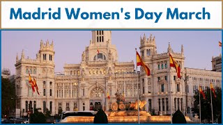 Live: Thousands March in Madrid for Women's Day | International Women's Day 2025