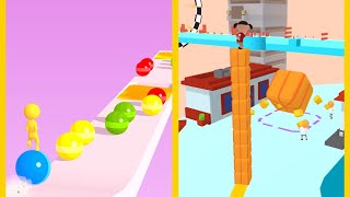 Stack Rider Vs Cube Surfer: All Levels Gameplay - New Update Android, iOS screenshot 3