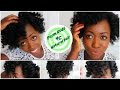 Perm Rod Set On 4C Natural Hair Heatless curls Overnight After African Threading Hairstyle Tutorial