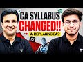 ICAI Announces Big CA Curriculum Changes 🔥 AI Replacing CAs Myth or Reality?