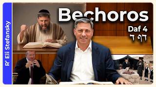 Daf Yomi Bechoros Daf 4 by R' Eli Stefansky