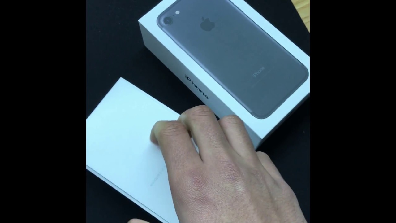 UNBOXING IPHONE 7 