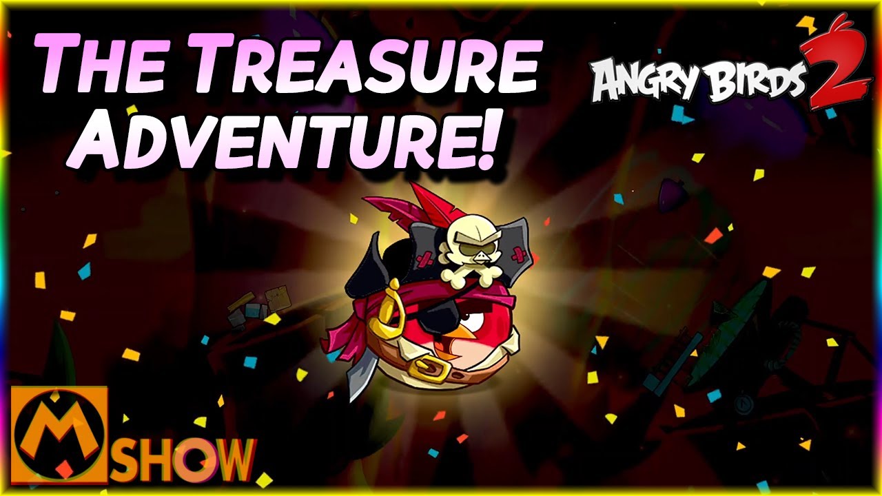 The Treasure Adventure! Angry Birds 2🐧Pirate Hat Set AB2 Event 보물찾기 모험 해적  모자 앵그리버드2 어드벤처 〽️엠쇼 Mshow - YouTube