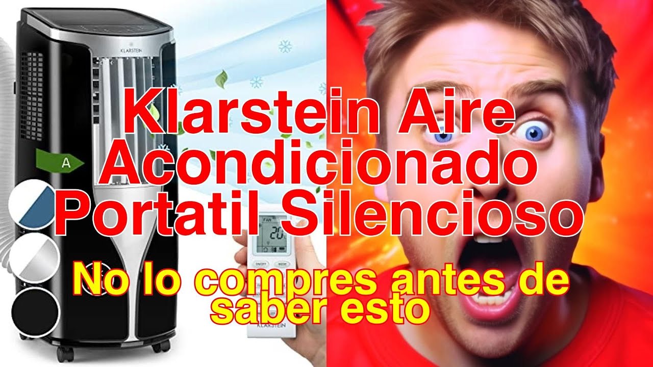 Transforma tu verano! Klarstein Aire Acondicionado Portátil Silencioso:  Review y comparativa 