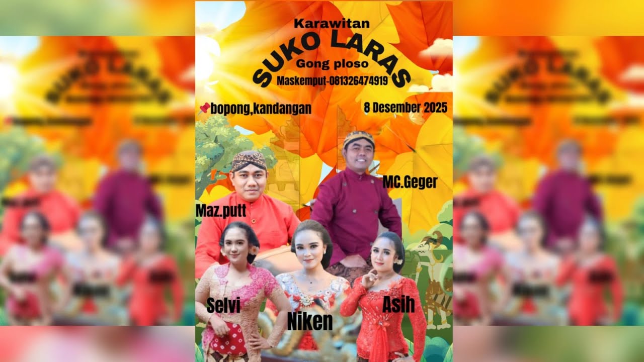 #LIVE KARAWITAN SUKO LARAS | WEDDING ROZI & RENI | MONJAYA AUDIO | BOPONG, 8 DESEMBER 2025