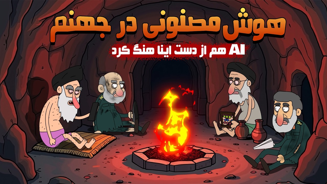 اولین استفاده خمینی در از هوش مصنوعی در جهنم