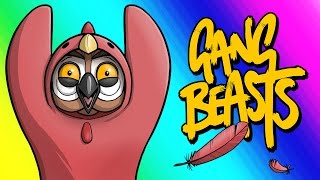 Gang Beasts Funny Moments  WAKE UP!