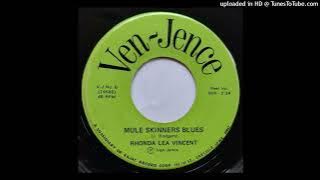 Rhonda Lea Vincent - Mule Skinners Blues b/w Satisfied [early cuts, 'Queen Of Bluegrass', Ven-Jence]