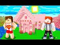 YENİ MODLU SURVİVAL - PEMBE MİNECRAFT EVİ YAPTIK  #9 MİNECRAFT MODLU