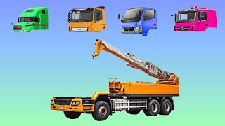 MENEBAK GAMBAR DENGAN BENAR!! TRUK DEREK CORRECTLY GUESS THE CRANE TRUCK HEAD