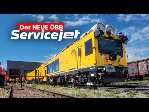 Der NEUE hybride ÖBB Servicejet: Rettung, Evakuierung und Arbeitszug in einem!