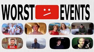 100 Worst YouTube Events in 7 Mins