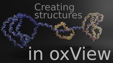 Creating DNA designs in oxView for oxDNA