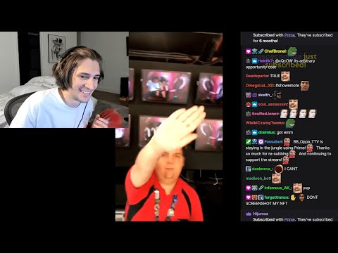 xQc reacts to 'when NFT's Owner asks Internet to dont Save as Image'