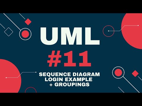 UML Basics (with PlantUML) #11: Sequence Diagram - Login example + groupings