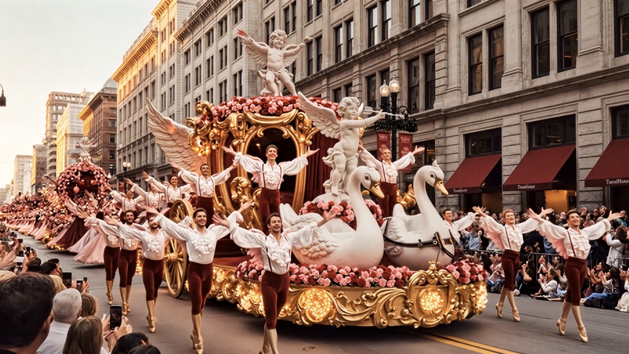 Valentine’s Day Parade in NEW YORK CITY 2026 💖 Love Takes Over the City of Lights  FULL PARADE