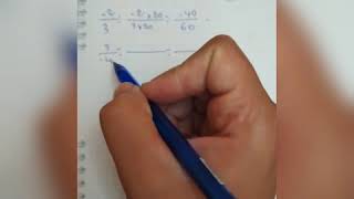 تمرين حول الأعداد الناطقة - رتب الأعداد الناطقة تنازليا