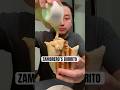Zambrero’s Burrito Mukbang 🌯
