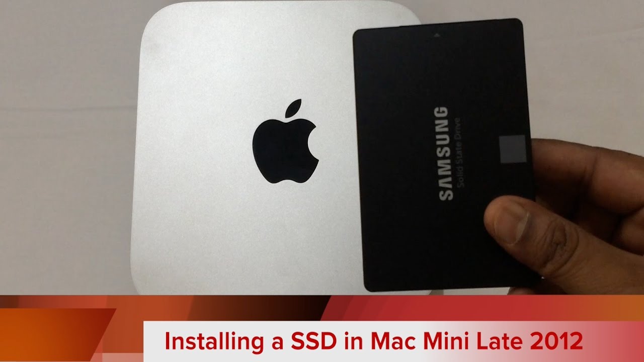 mac mini late 2012 ssd upgrade