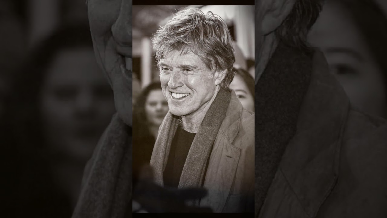 Редкий закулисный момент с Робертом Редфордом (1991)