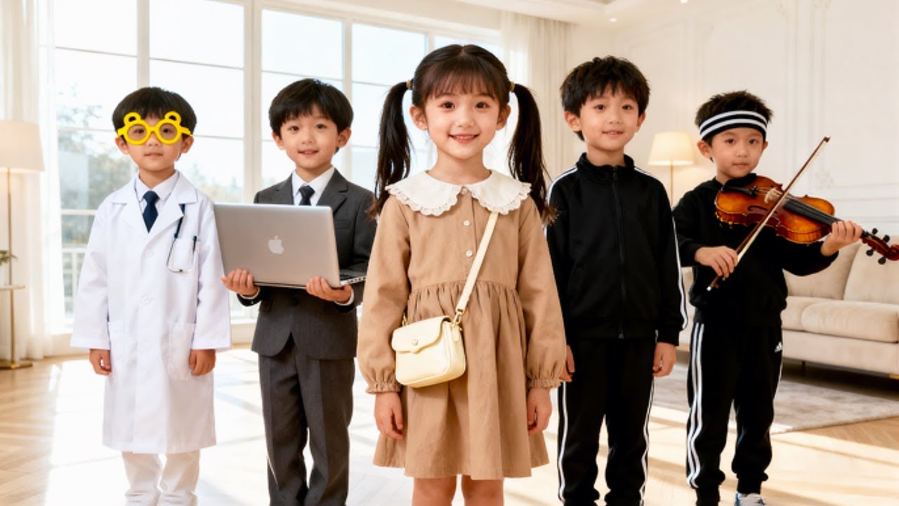 سخروا من المدير لأنه عقيم؛ غدًا ظهر خمسة أطفال عباقرة: “أبي، جئنا إليك!”