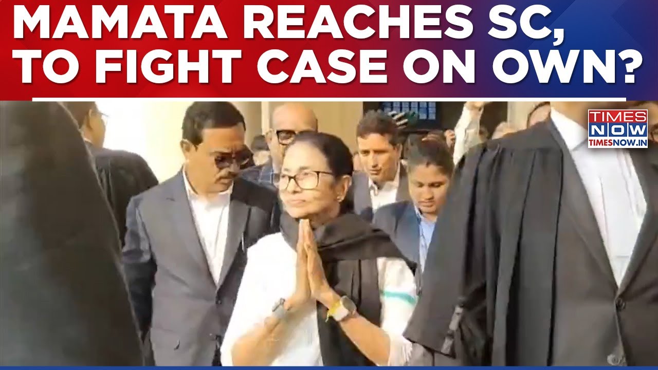 Mamata Reaches Supreme Court Ahead Of SIR Case Hearing, West Bengal CM To Fight Own Case?