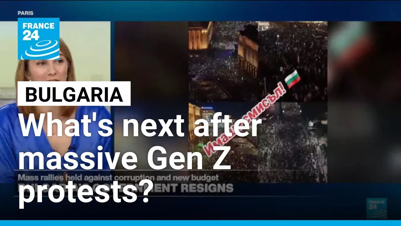 Political instability: What's next for Bulgaria after the massive Gen Z protests? • FRANCE 24