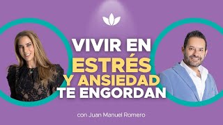 Vivir en ESTRÉS y ANSIEDAD te ENGORDAN con Juan Manuel Romero y Nathaly Marcus by Nathaly Marcus By Bienesta México 2,090 views 19 hours ago 9 minutes, 43 seconds