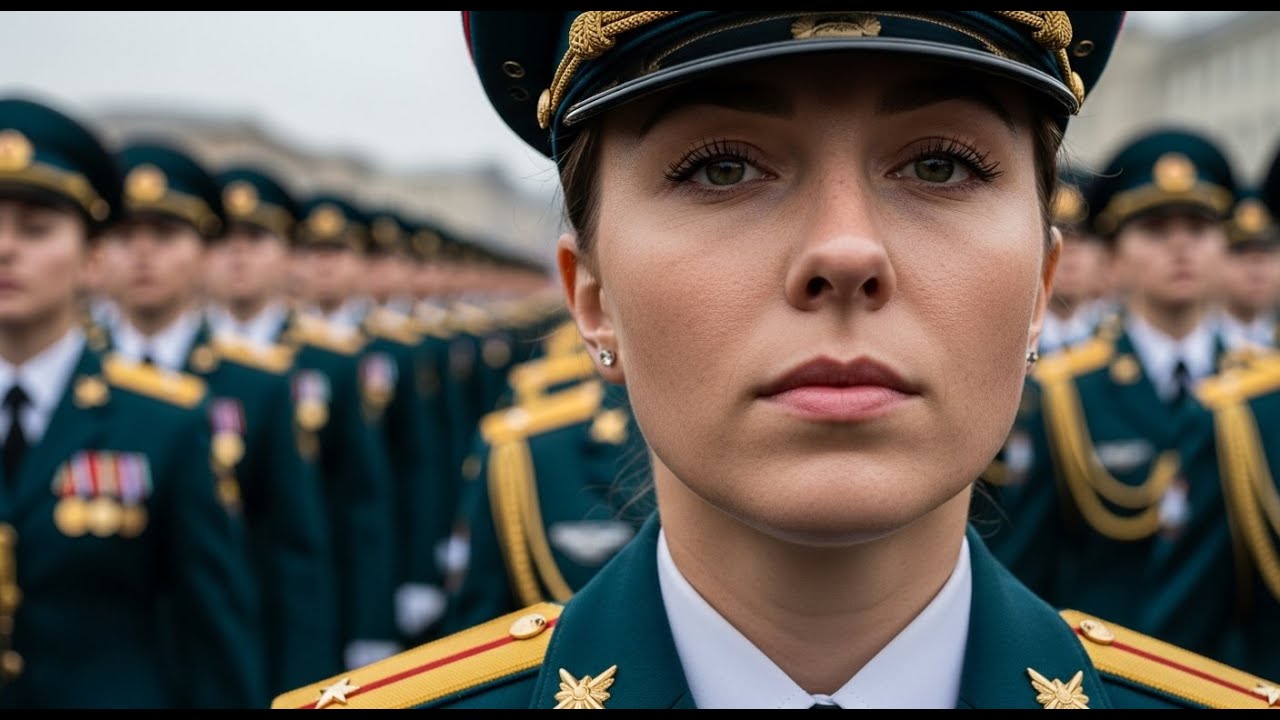 MOST BEAUTIFUL FEMALE SOLDIERS MARCHING IN PERFECT SYNC | 8K MILITARY PARADE