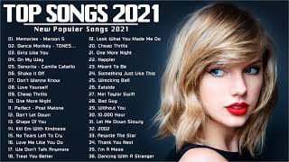 Maroon 5, Ed Sheeran, Adele, Shawn Mendes, Taylor Swift, Sam Smith, Dua Lipa - Pop Hits 2021
