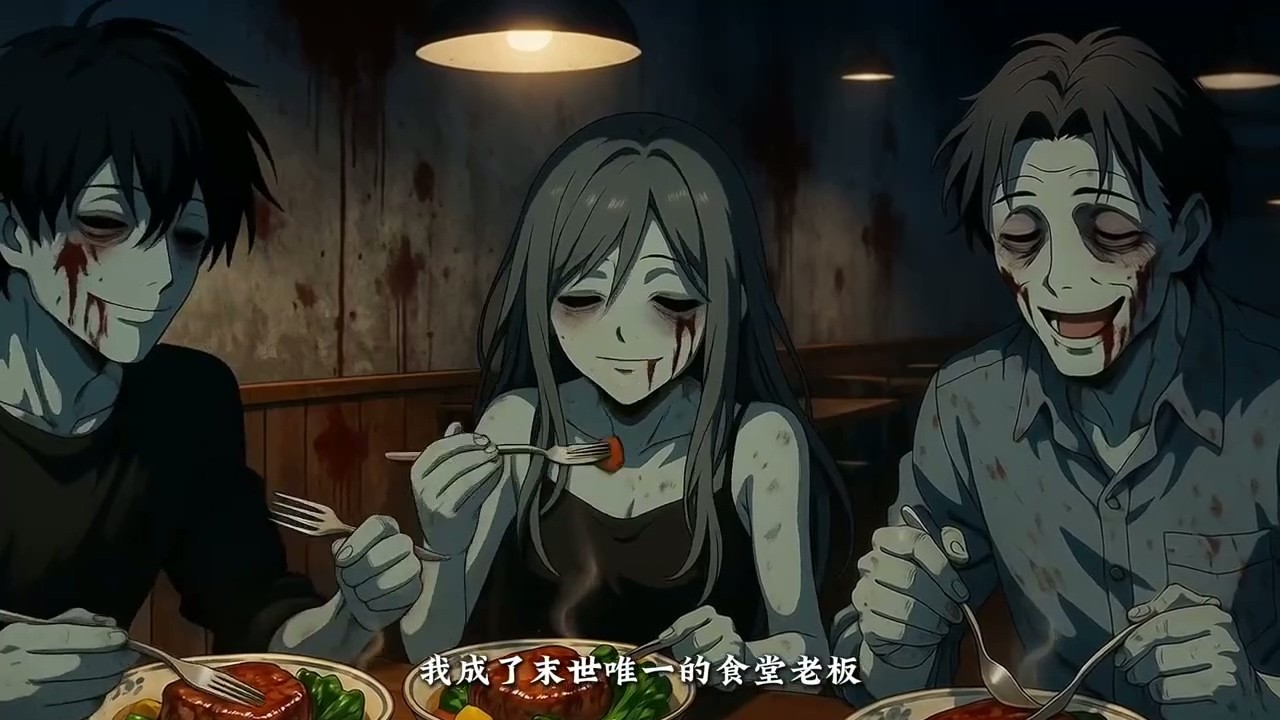 🌟【新番上线】《我在末世承包了丧尸食堂》末世开饭馆，丧尸首领为一口热饭，竟跪求当打工人！ 一口气看完 #热血 #玄幻 #战斗 #苍穹动漫