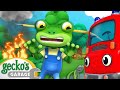 Fionas super siren  geckos garage  cars trucks  vehicles cartoon  moonbug kids