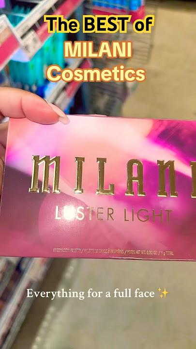 Milani Cosmetics ✨ #makeup #drugstore makeup #affordablemakeupforblackwomen #milanicosmetics