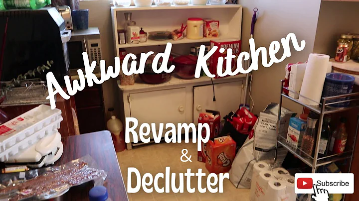 AWKWARD KITCHEN DECLUTTER // Finding Space in the ...