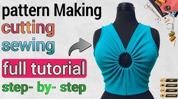 Bodice Pattern to Sewing in 3 Steps | Mannequin Fit Result