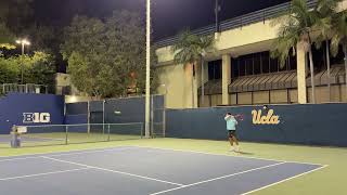 First rally with the new Wilson Defyer (Python) 98