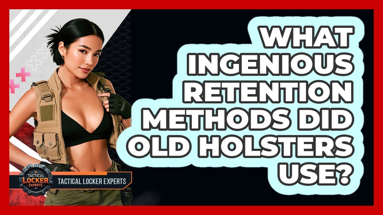 What Ingenious Retention Methods Did Old Holsters Use? - Tactical Locker Experts