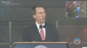 Atlanta City Council President Doug Shipman takes oath of office