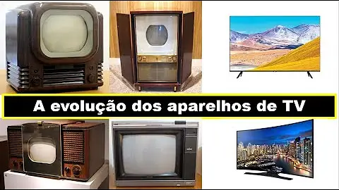 Como eram os primeiros televisores?